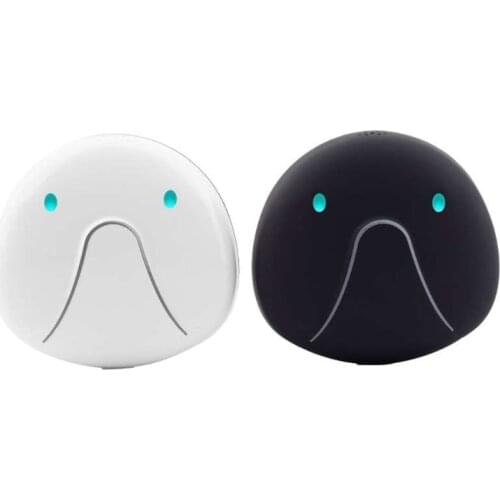 Pet Cat Dog GPS Tracking Collar with Unlimited Range Waterproof Locator for Animal Black White Need Local SIM Card