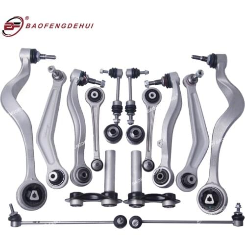 Front Rear Suspension Ball Joint Wishbone Control Arm Kit For BMW E63 E64 E60 E61 E65 E66 E67 For BMW 525i 528i 530i 545i 03–10