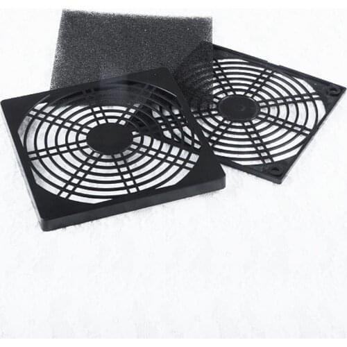 40mm 80mm 90mm 120mm PC Fan Dust Filter Dustproof Case Guard Grill Protector Cover Computer Mesh Removable Front Plate