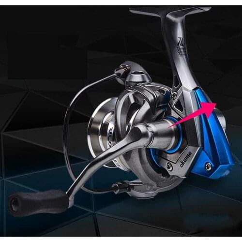 1000s-5000s Spinning Fishing Reel12KG Max Drag 5.0:1 Gear Ratio Freshwater Saltwater Rock Fishing Coil Trolling Wheel De Pesca