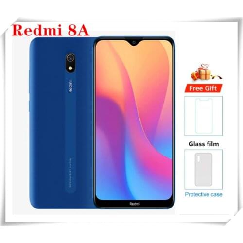 Global Versio Xiaomi Redmi 8A Smartphone 4GB 64GB 6.22" Snapdragon 439 Octa Core 5000mAh 12MP Cellphone MIUI 10 4G mobile phone