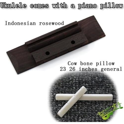 Indonesia rosewood ukulele yard under the yard bridge string pillow string board piano bridge pillow accessories macro sound