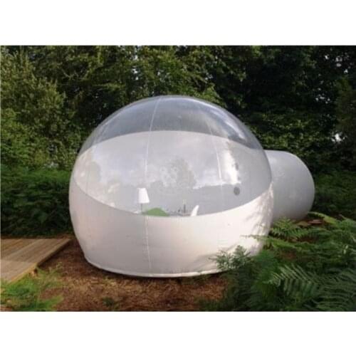 Stargaze Outdoor Single Tunnel Inflatable Bubble Camping Tent with blower - Half-n-half Look ATT