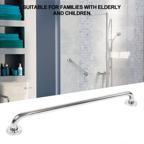 60cm Thicken Stainless Steel Bathroom Bathtub Grab for The Old People Bar Handrail Safety Hand Rail Bath Shower Toilet