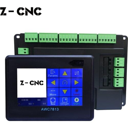 Z-CNC Trocen AWC7813 AWC7824 AWC7846 Co2 Laser Controller Dsp Control System Diy Laser Control Replace AWC608 AWC708 6442G 6445G