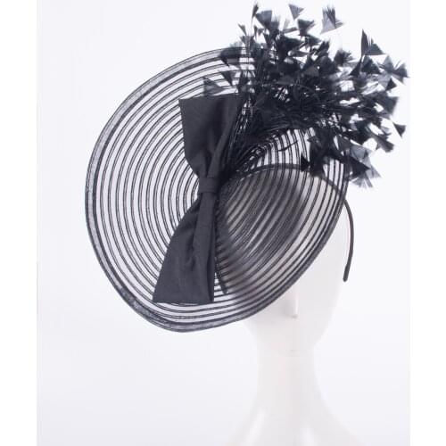 Womens Kentucky Derby Fascinators Wedding Church Racing Hats Headband Headpiece T425