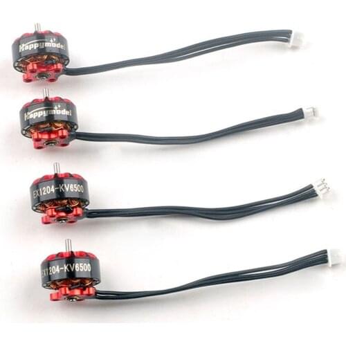 1/2/4 PCS Happymodel EX1204 1204 5000KV 6500KV 2-4S CW CCW Brushless Motors 1.5mm Shaft for FPV Racing Drone 3 Inch Toothpick