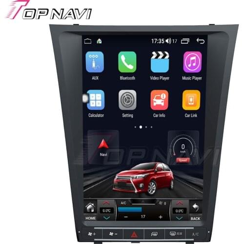 Android 10.0 Octa Core 6G+128G For Lexus GS300 GS350 GS460 2006-2011 Auto Unit GPS Radio Stereo 12.1" Tesla Style Tape Recorder