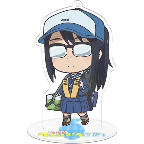 Houkago Teibou Nisshi Anime Action Figure Toy Acrylic Keychain Decorative Ornaments