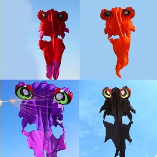 Free shipping high quality 4.2m soft kite gold fish kite string power pro fly in sky vlieger pipa voadora parachute kitesurf