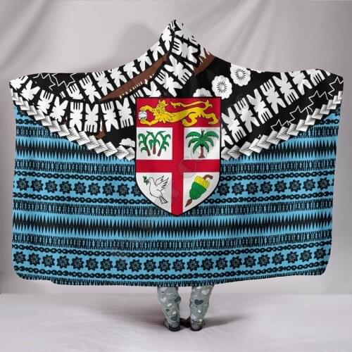 Fiji Special Hooded Blanket 3D printed Wearable Blanket Adults Kids Various Types Hooded Blanket