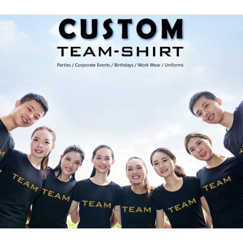 Cotton Short Sleeve Solid Color O-Neck T-Shirt Tops Tee Customized Print Your Own Design Unisex Tshirt