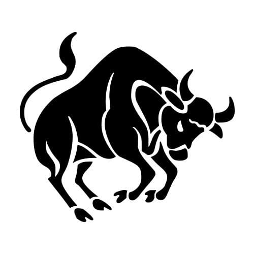 Bull Die Cut Sticker Car Decor New Vinyl Car Stickers Waterproof Removable L083