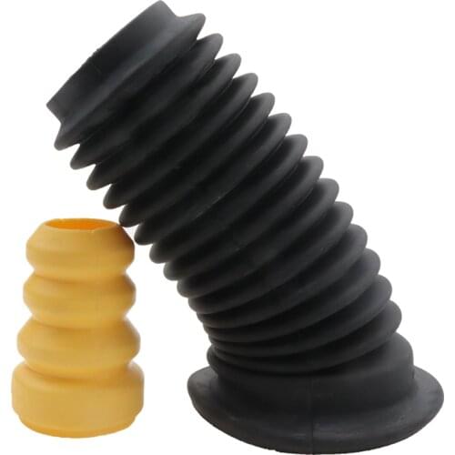 Front Dust Cover Air Shock Absorber Rubber Bellow Dust Boot KIT For FORD Fiesta 2009 2010 2011 2012 2013 2014-2017