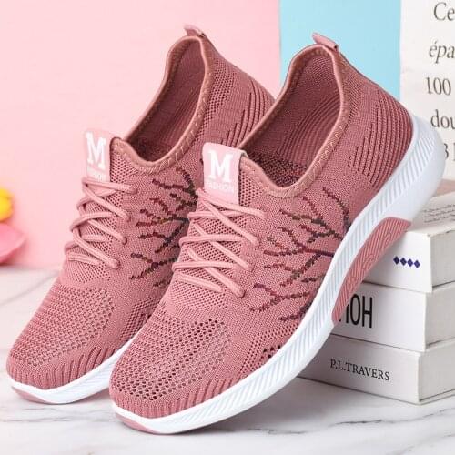 Sell Like Running Shoes Women Breathable Casual Shoes Outdoor Light Weight Sports Shoes Casual Walking Platform Ladies Sneakers