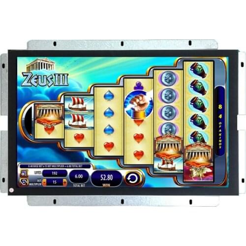 22 Inch 1680x1050 Resolution Widescreen Open Frame Embedded IR Touchscreen Game Monitor With VGA RS232 USB