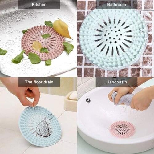 Drain Filter Sewer Filter Floor Drain Filter For Bathroom Bathtub And Kitchen Anti-Clogging Kitchen Accessories Bathroom