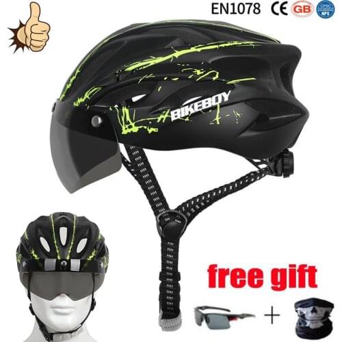 Bikeboy Bike Helmet Lightweight Breathable In-Mold Bicycle Safety Cap Outdoor Sport Mountain Road Bike Equipment Casco Bicicleta