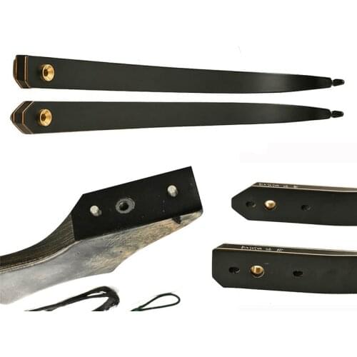 1pairs 30-50lbs Bow Limbs Takedown Bow Limb for 56 Inch Recurve Right /left Hand Bow Shooting Practice Hunting Accessory