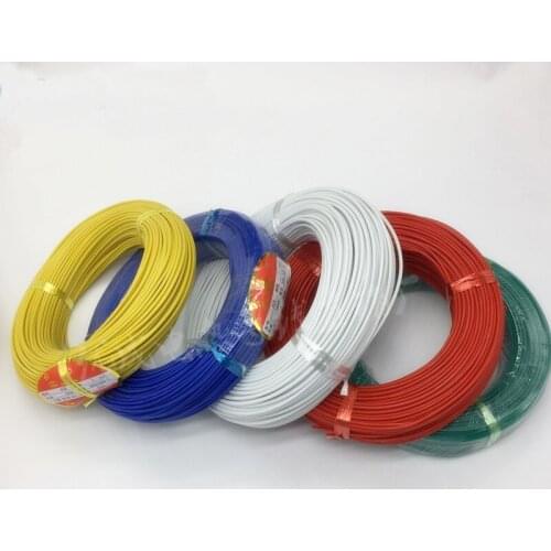 Free shipping 20M high temperature silicone cable 0.3 0.5 0.75 1 1.5 2 square 18AWG 20AWG high quality wire 3core