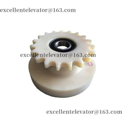 GO195JG Escalator Nylon Sheave Use for Otis 506NCE