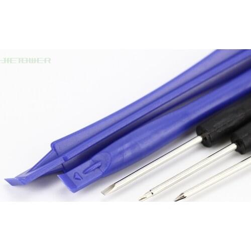 500sets/lot Professional 8 in 1 Cell Phones Opening Pry Repair Tool Kits Smartphone Screwdrivers Tool Set For iPhone Samsung HTC