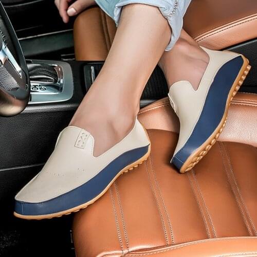 Casual Driving Shoes Wide 2021 Business Shoes Sneaker Male Fashion Leather Shoes for Men New Plus Size 47