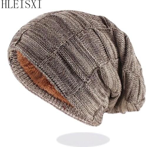 New Fashion Women Winter Warm Beanies Skullies Lady Casual Caps Hat For Men Colorful Brand Bone Knitted Bonnet