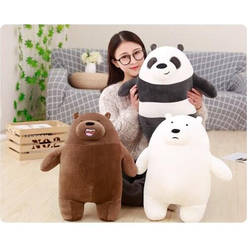 Cute 30/50cm plush panda bear Favorite Pillow soft Baby soothing doll good quality christmas festival gift for friend kid