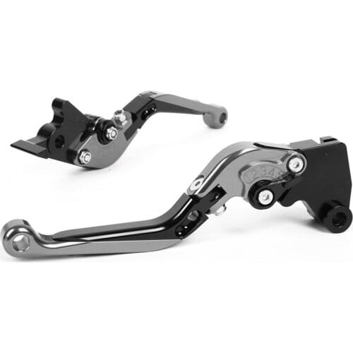 SMOK Motorcycle Brake Levers Folding for Kawasaki KLV1000 ALL YEARS 2013 2014 2015 2016 2017 2018 2019 8 Colors Black Blue Red