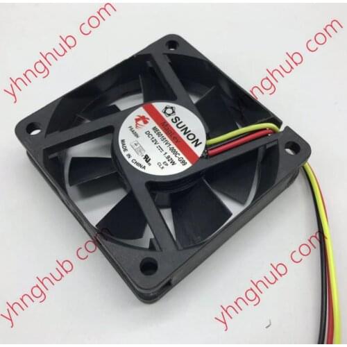 SUNON ME60151V1-000C-G99 Server Cooling Fan DC 12V 1.92W 60x60x15mm 3-Wire