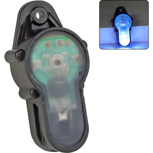 Tactical Survival Signal Belt Light Waterproof Marility Lamp Flashlight With Hook & Loop Hunting Airsoft Strobe Light