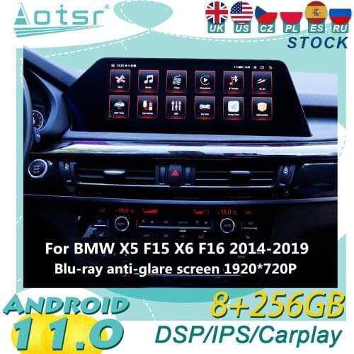 For BMW X5 2009 - 2016 CIC Android Car Radio GPS Navigation Multimedia Player Stereo 2 Din Autoradio Head Unit Blade Screen