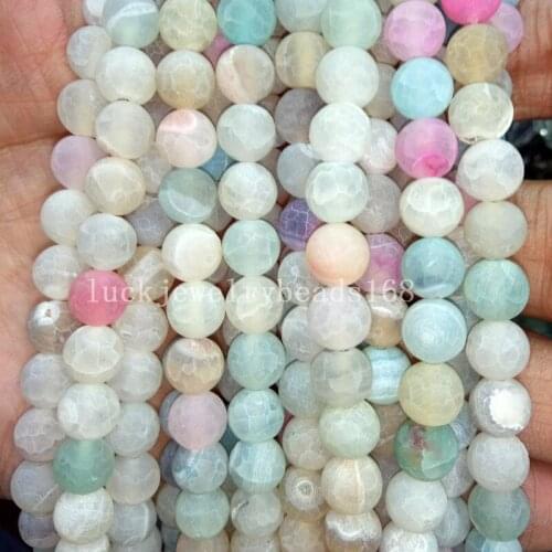 Free shipping Fashion Jewelry 8mm Beautiful Frost Dragon Veins Carnelian Ball Loose Beads FG6836