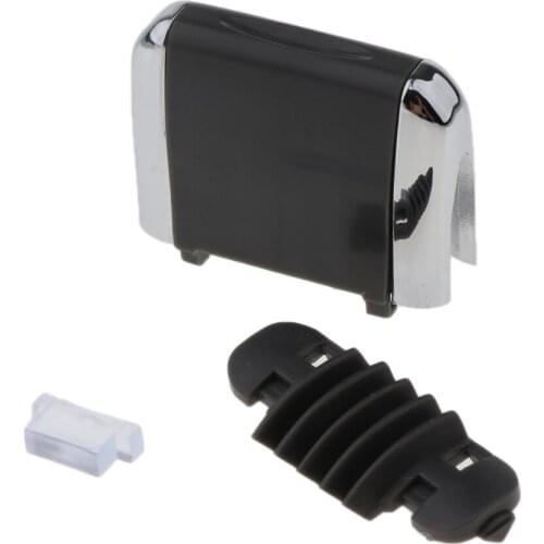 Black Conditioning Center Side Air Vent Outlet Repair Dashboard Tab Clip Kit For Toyota Camry