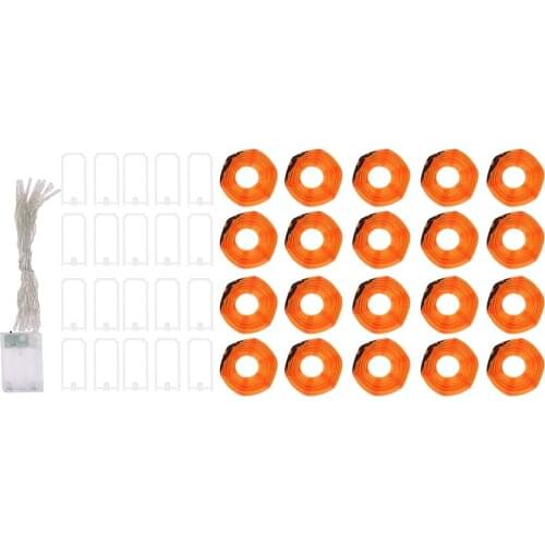 3.1m 20LED Pumpkin String Lights DIY Halloween Pumpkin Lanterns For Halloween Decoration Holiday Party Pumpkin Lantern String
