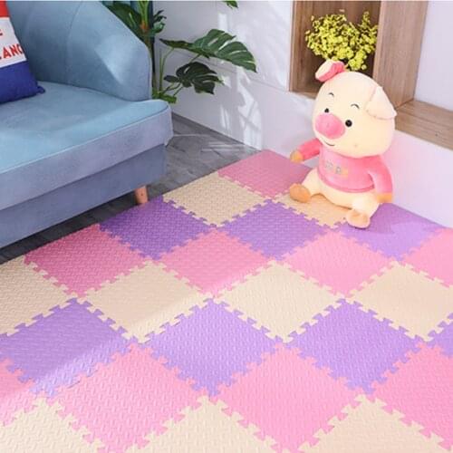 1/4/8/16/32pcs Baby EVA Foam Puzzle Play Mat /kids Rugs Carpet Interlocking Exercise Floor for Children Tiles 30*30*0.8cm