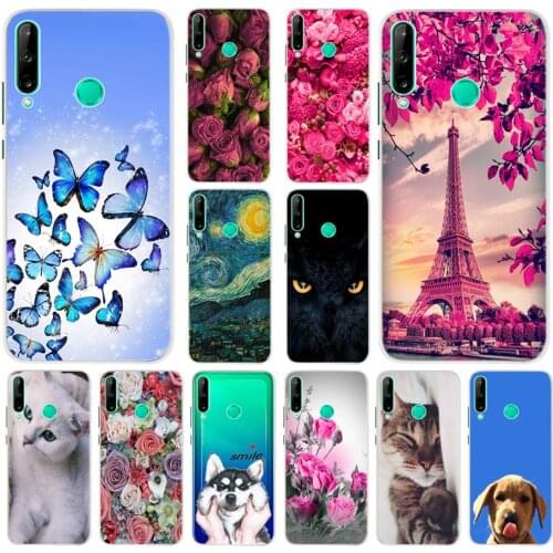 Fashion Matte Phone Case For Huaswei Y6p 2020 GSM / HSPA / LTE Art Patterned Soft Back Cover For Huaswei Y6p Y6P2020 Bumper 6.3"