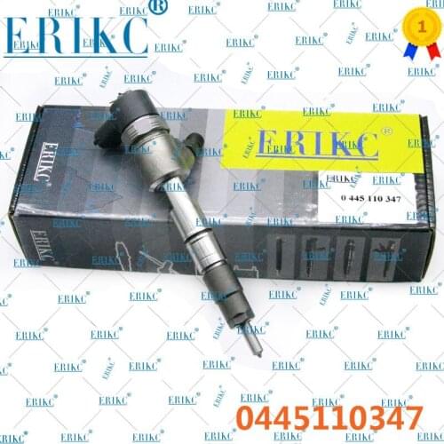 Original ERIKC 0445110347 Diesel Common Rail Spare Parts Injector Assy 0445 110 347 New Fuel Injectior For QUANCHAI 4D22E41000