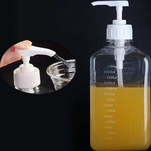 Plastic Manually Hydraulic Bottle Pump For Perect 8ml Measures 1.6 Litre