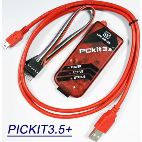 Pickit 3.5 + PIC MCU offline download simulation programming burner pickit3 / 3.5