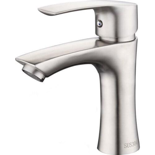 304 stainless steel Basin Faucet Hot and Cold Washbasin Tap A variety of styles