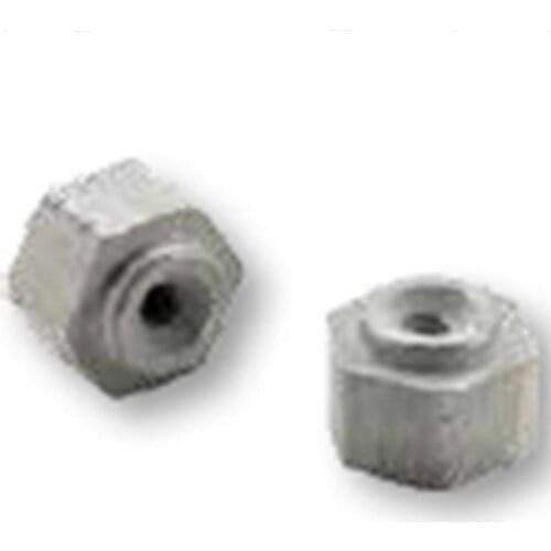 SMTSO-M1/M1.2/M1.4/M1.6/080 welded nut, 1000pcs SMT nuts Carbon steel , tin plating packing into reel ,Use in PC board