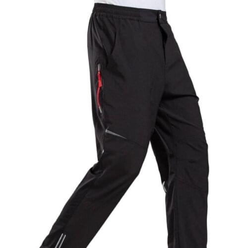 Light Comfortable Cycling Pants Men Women Spring Summer Breathable Hight Elasticity Sports Night vision Reflective Trousers