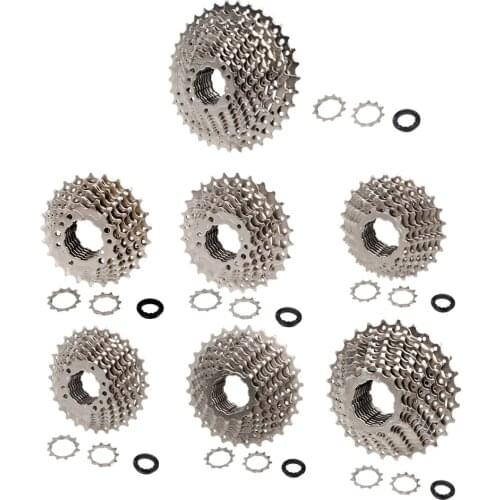 Road Bicycle Freewheel 8s 9s 10s 11 Speed 11T-25T 28T 36T Folding Bike Steel Variable Speed Cassette Flywheel 24s/27s/33speed