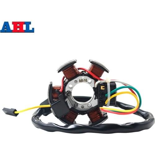Motorcycle Generator Parts Stator Coil Comp For Aprilia RS50 RX50 MX50 99-05 For YAMAHA DT50R TZR50 For Peugeot XP6 XPS XP6S XR6