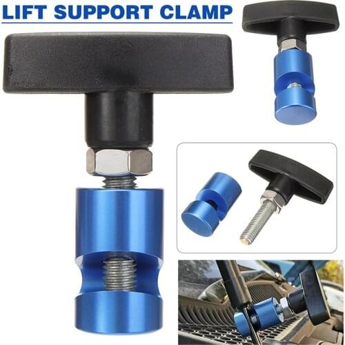 1pc Car Lift Support Clamp Lift Support Fixing Clamp Universal Hood Trunk Lift Support Clamp Auto SUV Tool Parts Accessories