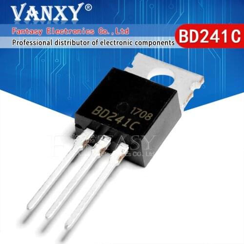 10PCS BD241C TO-220 BD241 TO220 241C BD240C BD240 BD242C BD242 BD243C BD243 BD244C BD244