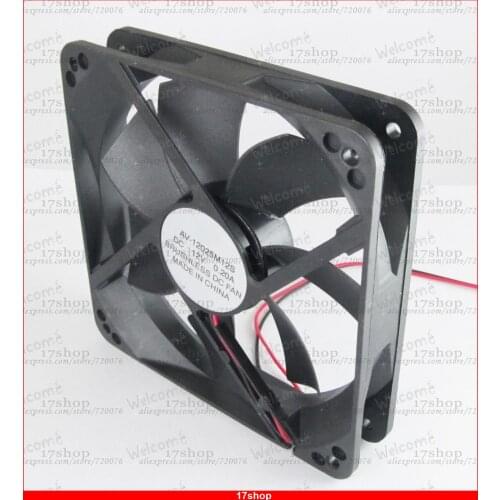 10pcs x Brushless DC Cooling Fan 7 Blade 5V 120x120x25mm Fit computer case power supplier