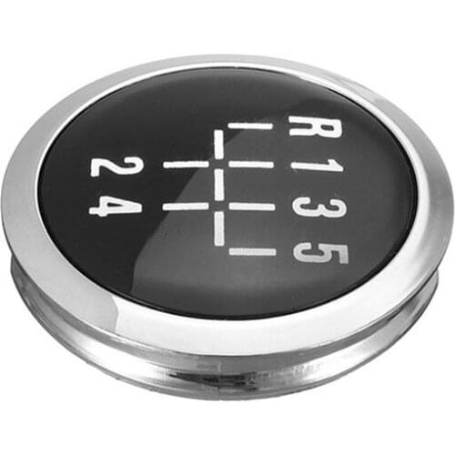 5 Speed Car Gear Knob Cap Top Badge Fit for VAUXHALL OPEL ASTRA H CORSA D 2004-2008 2009 2010